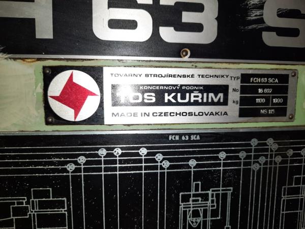 Фрезерный станок FCH 63 SCA (стол 630мм х 2200мм) — фото 2